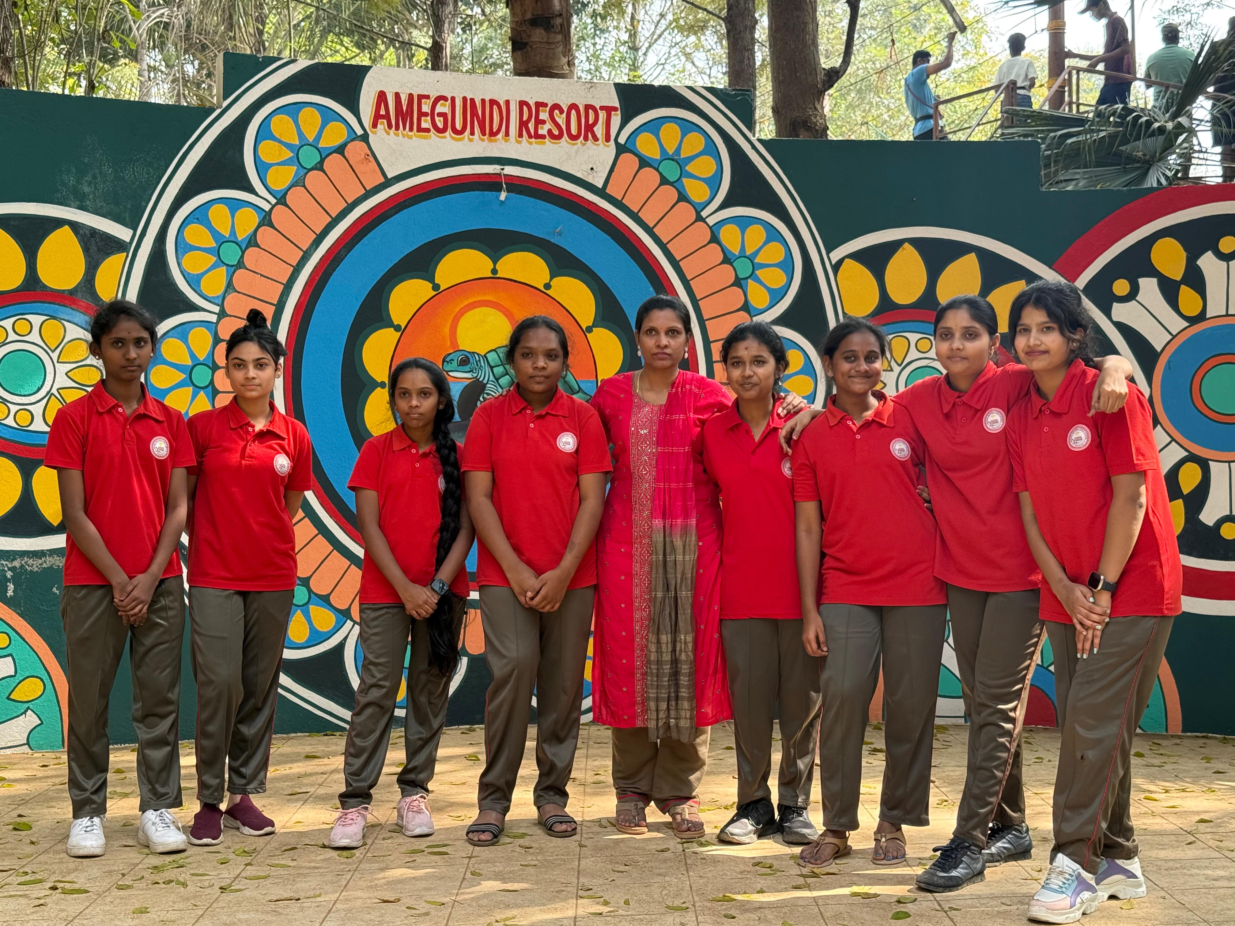 Sarathy students celebrating diversity